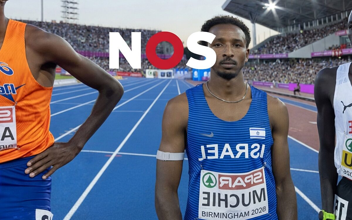 ‘NOS negeert Israëlische atleten tijdens EK atletiek volledig’