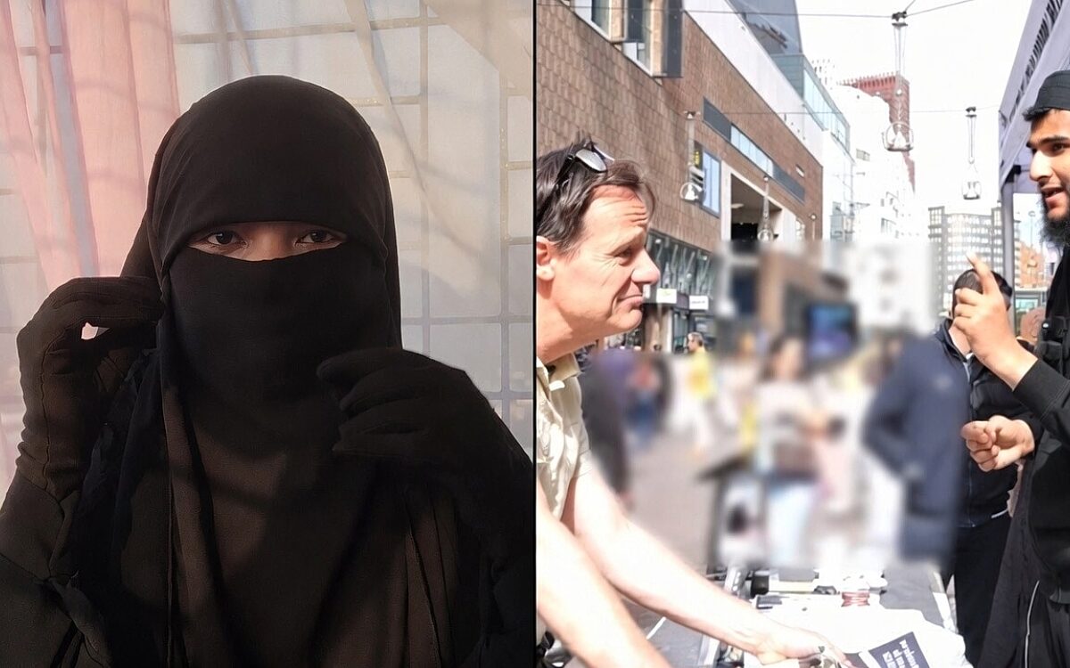 Moslim wil dat andere vrouwen zich bedekken om zijn eigen vrouw te kunnen blijven waarderen
