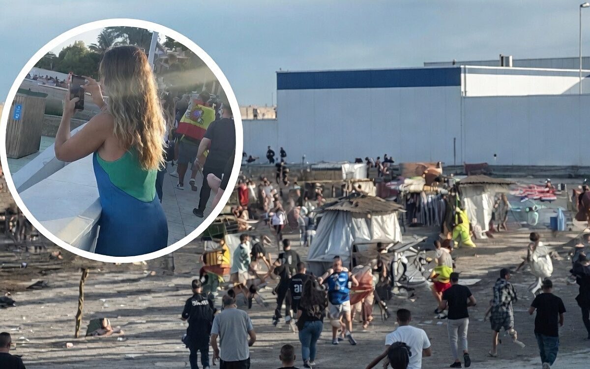 Applaus bij bestorming migrantenkamp Ceuta door bewoners en hooligans