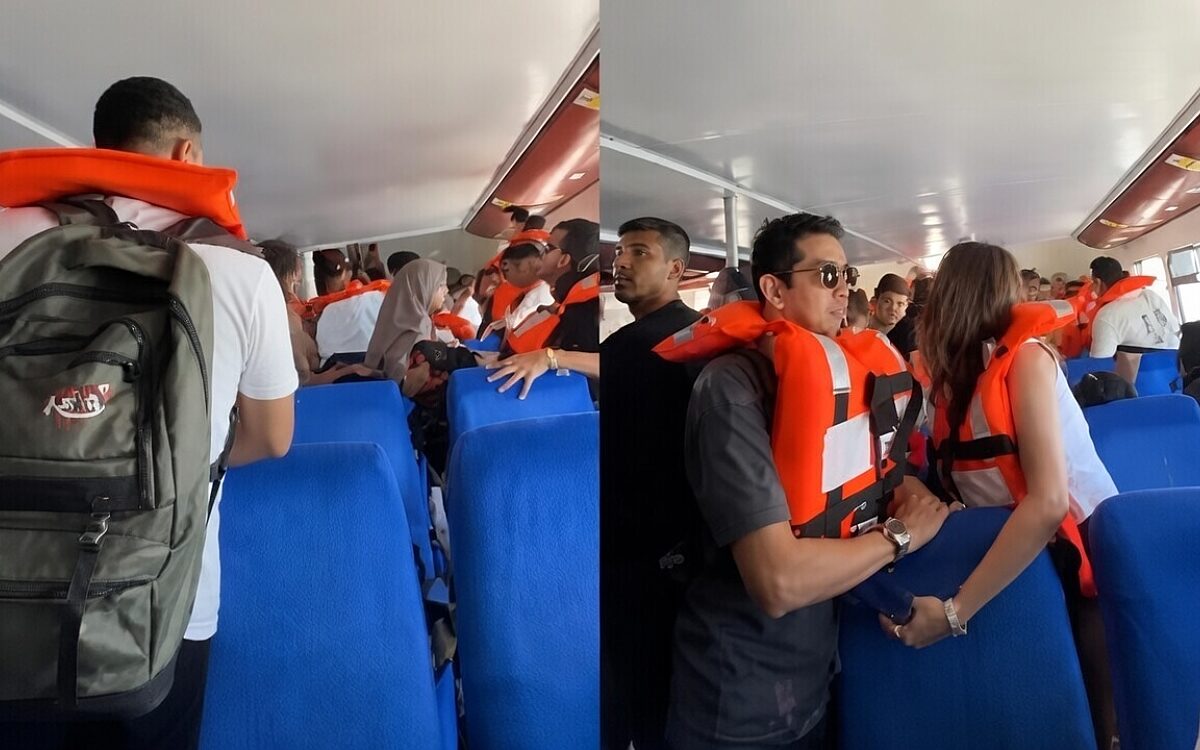 Video: passagiers leggen vast hoe hun veerboot bij Cyprus omslaat