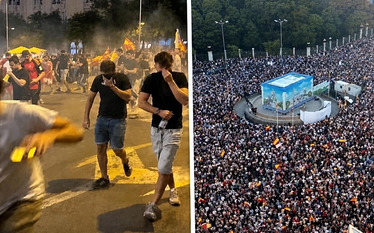 Politie zet traangas in bij geëscaleerd protest tegen migratiegolf in Ceuta