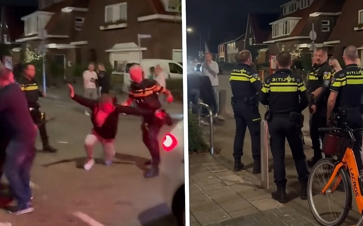 Politie grijpt hard in bij stel vervelio's: 'Wegwezen!'