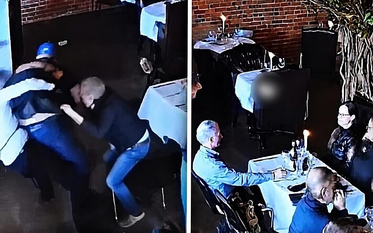 Ober komt in actie wanneer man vuurwapen op ex-vrouw richt in restaurant