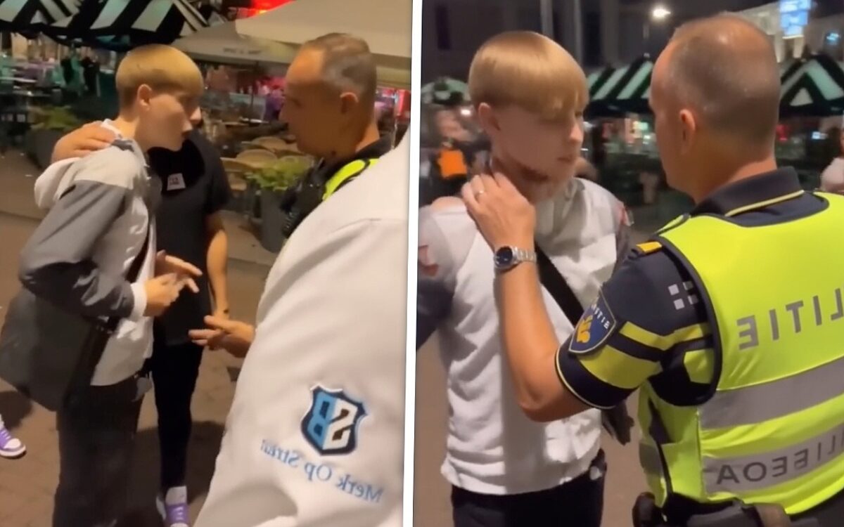 Ome agent zet bijdehand jochie met grote mond op zijn plek