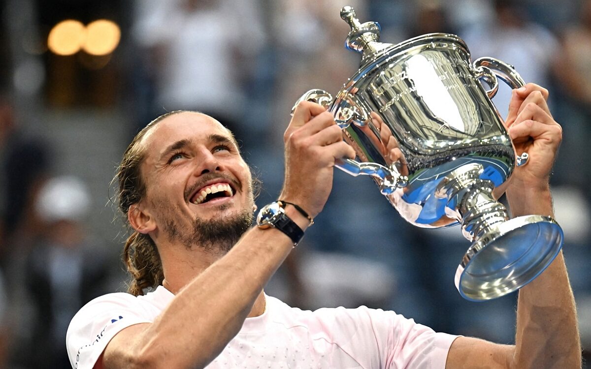 Zverev wint voor het eerst US Open, maar beseft dat zelf niet