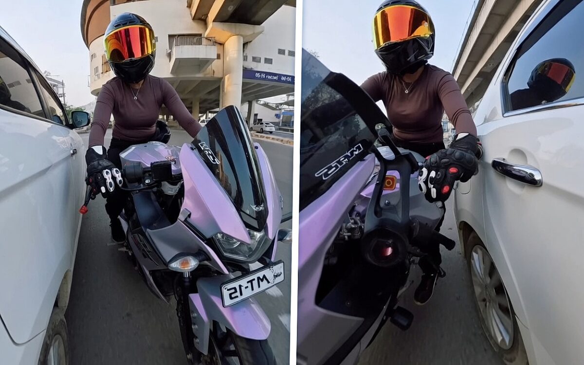 Zondagsrit eindigt met valpartij na idiote inhaalmanoeuvre van automobilist