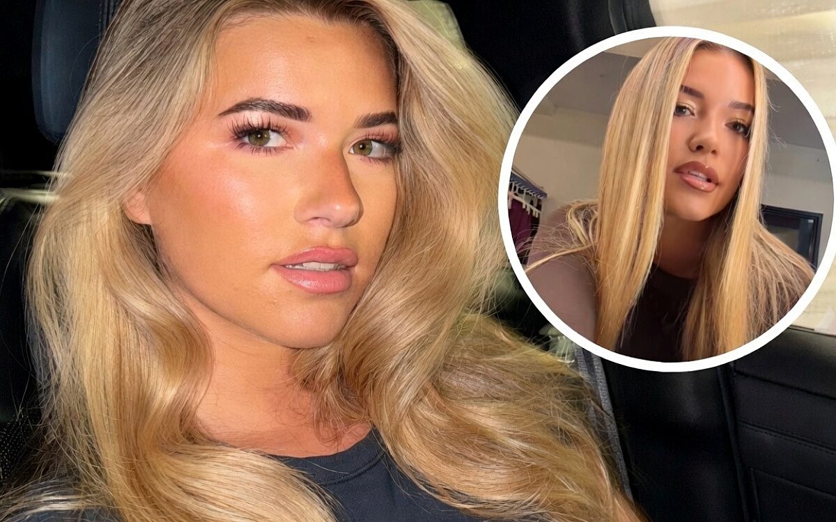 Jade Anna doet mee aan pikante TikTok-trend en pronkt met haar voorgevel