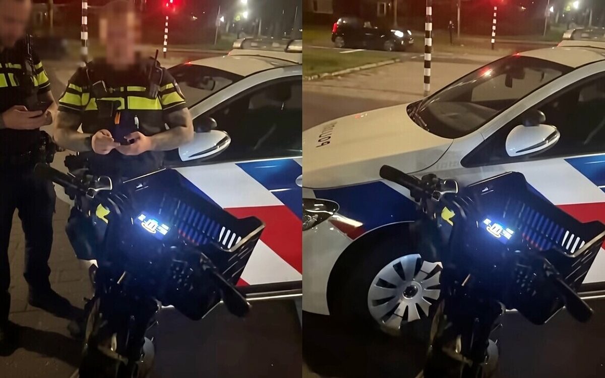 Bijdehandje krijgt bekeuring voor opgevoerde fatbike zonder dat politie hem test