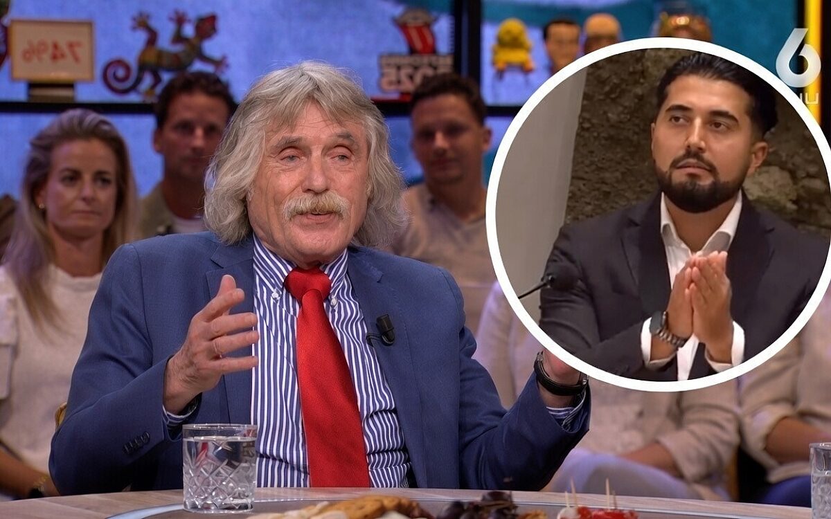 Johan Derksen noemt aangifte van DENK om opmerking over 'strot doorsnijden' kinderachtig