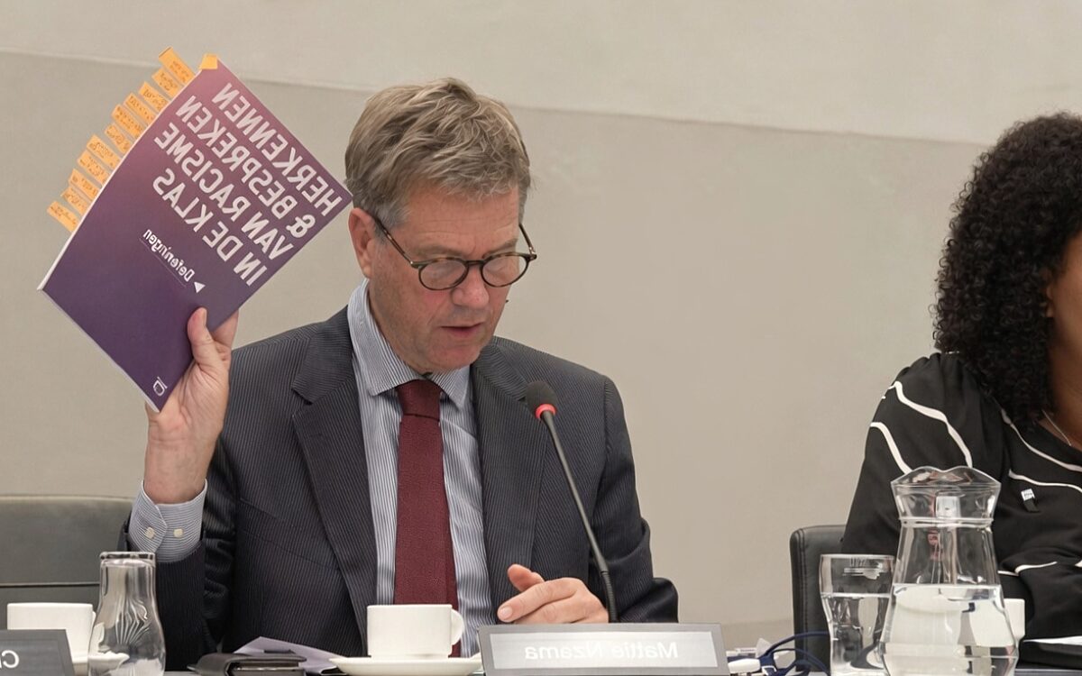 Scherpe kritiek van Martin Bosma op gids ‘Herkennen en bespreken van racisme in de klas’