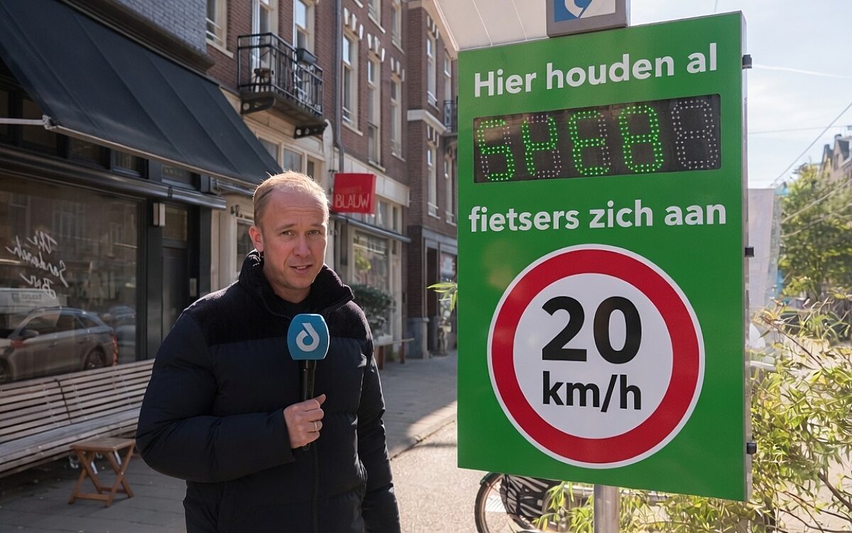 Amsterdam test snelheidslimiet van 20 km/u voor e-bikes op het fietspad