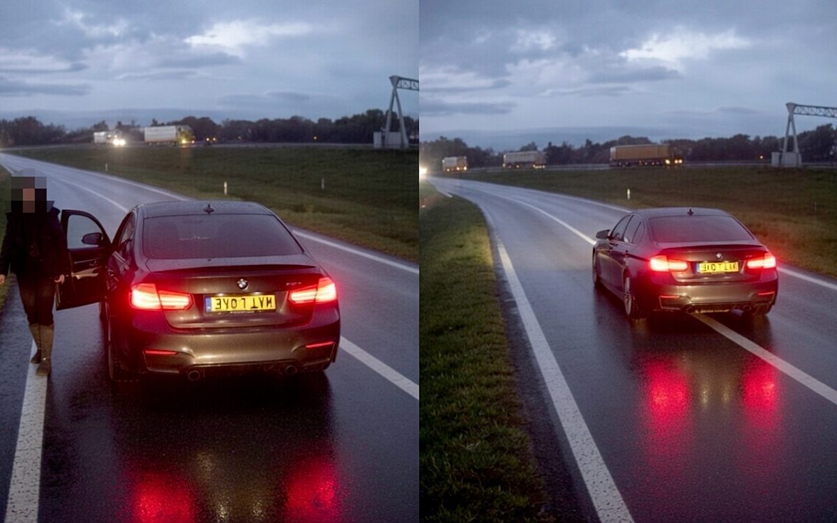 Woedende automobilist blokkeert vrachtwagen op snelweg: "Rij door!"