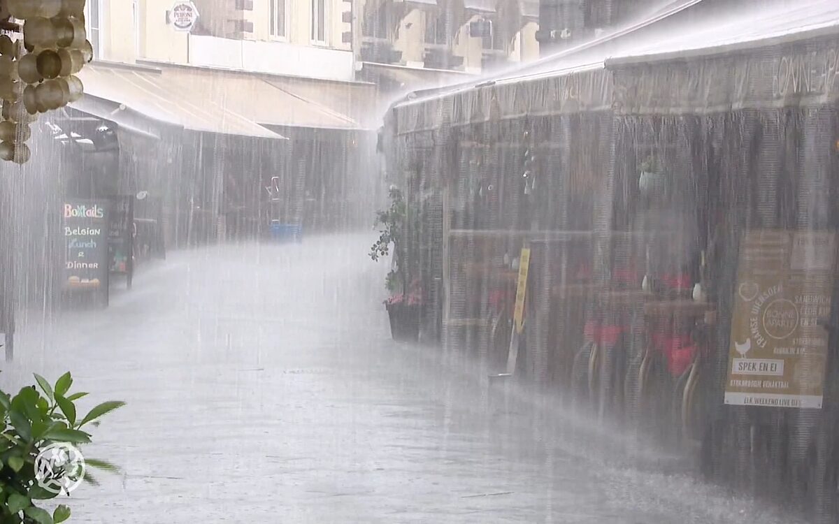 VIDEO: noodweer veroorzaakt schade en overlast in Brabant en Limburg
