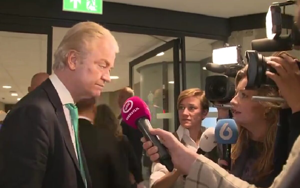 Geert Wilders vs. Merel Ek over afwijzing rechtse conferentie: ‘Ik ga daar niet over’