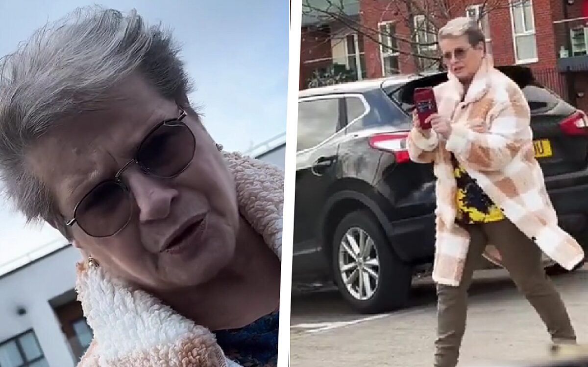 Vrouw leest ‘foutparkeerder’ de les en dreigt haar man erbij te halen