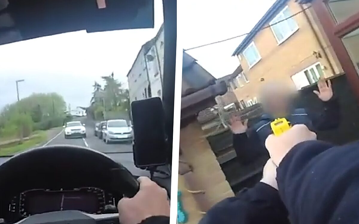 Agent krijgt fiets aangeboden tijdens heftige achtervolging in Roterham