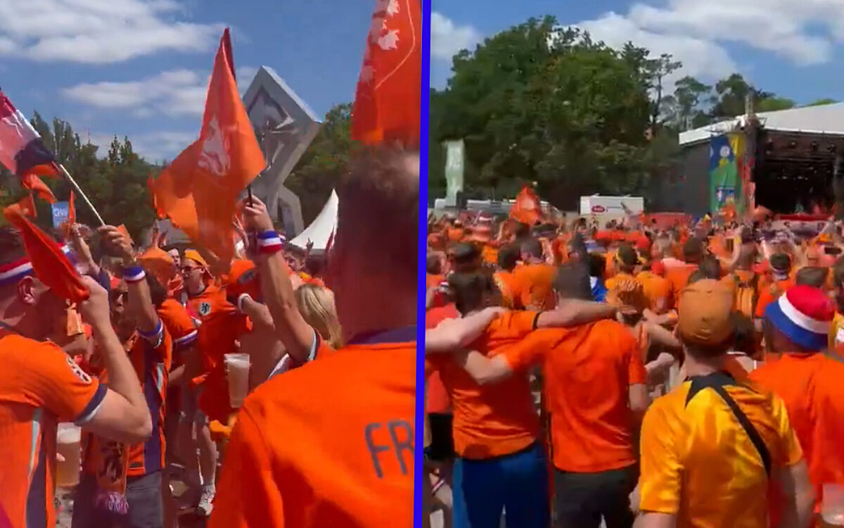 Berlijn kleurt Oranje in aanloop naar Nederland-Oostenrijk