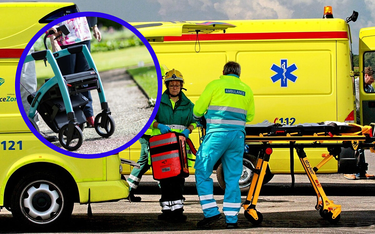Video: Vrouw (90) met rollator overleden nadat ze werd aangereden bij oversteken