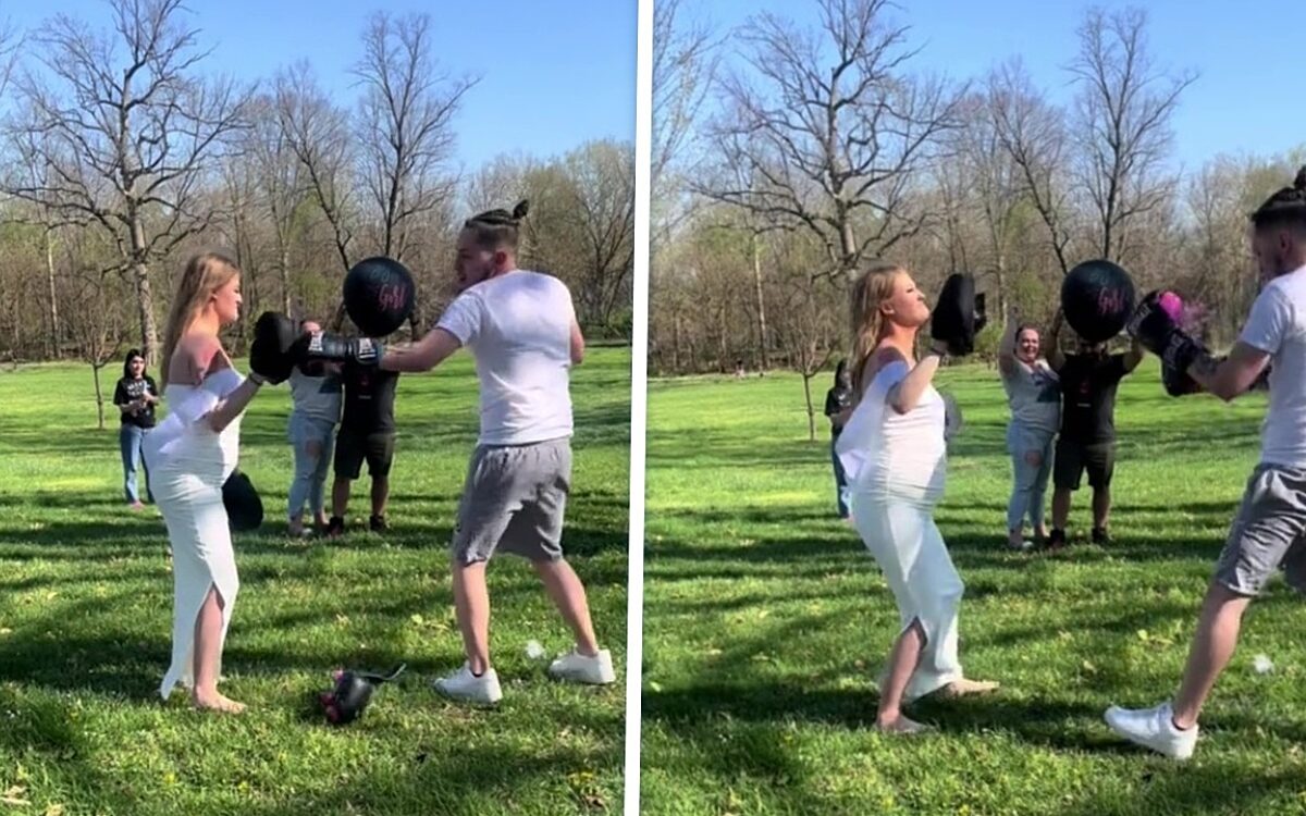 Dit is waarschijnlijk de meest agressieve gender reveal tot nu toe