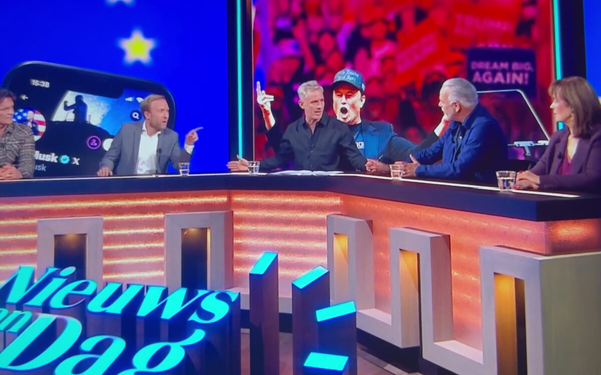 Vuurwerk bij Nieuws van de Dag: Wierd Duk en Art Rooijackers in discussie, 'Dit is geen spreekbeurt'