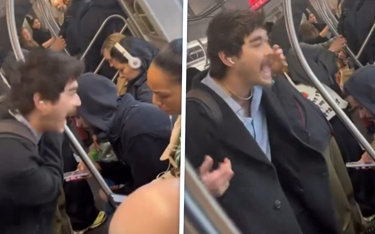 Man explodeert van woede in metro New York na ongepaste opmerking van homofobe dame