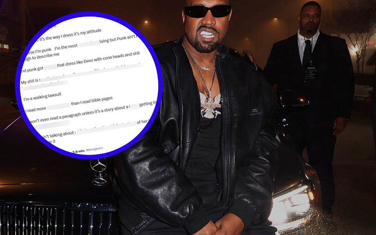 Kanye West zorgt voor opschudding op X met controversiële tweets en ideeën voor een 18+ bedrijf