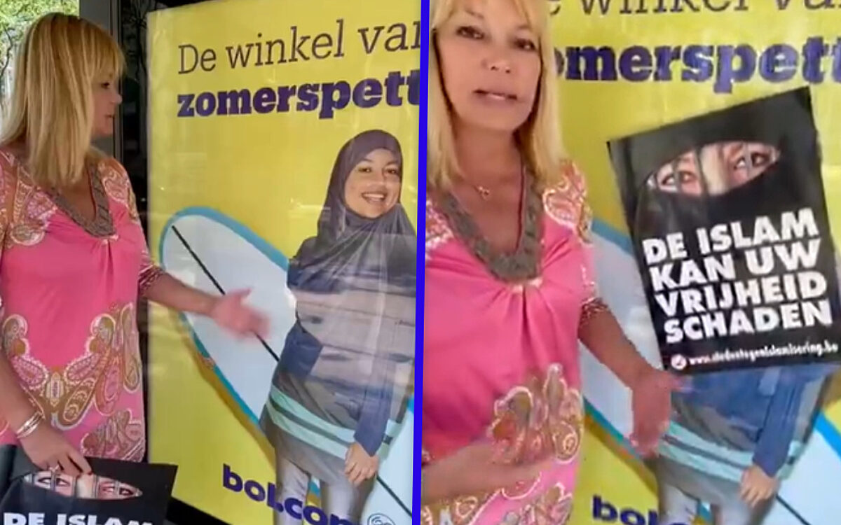 Ophef in België door boerkini-reclame van Bol.com: 'Steden Tegen Islamisering' uit kritiek