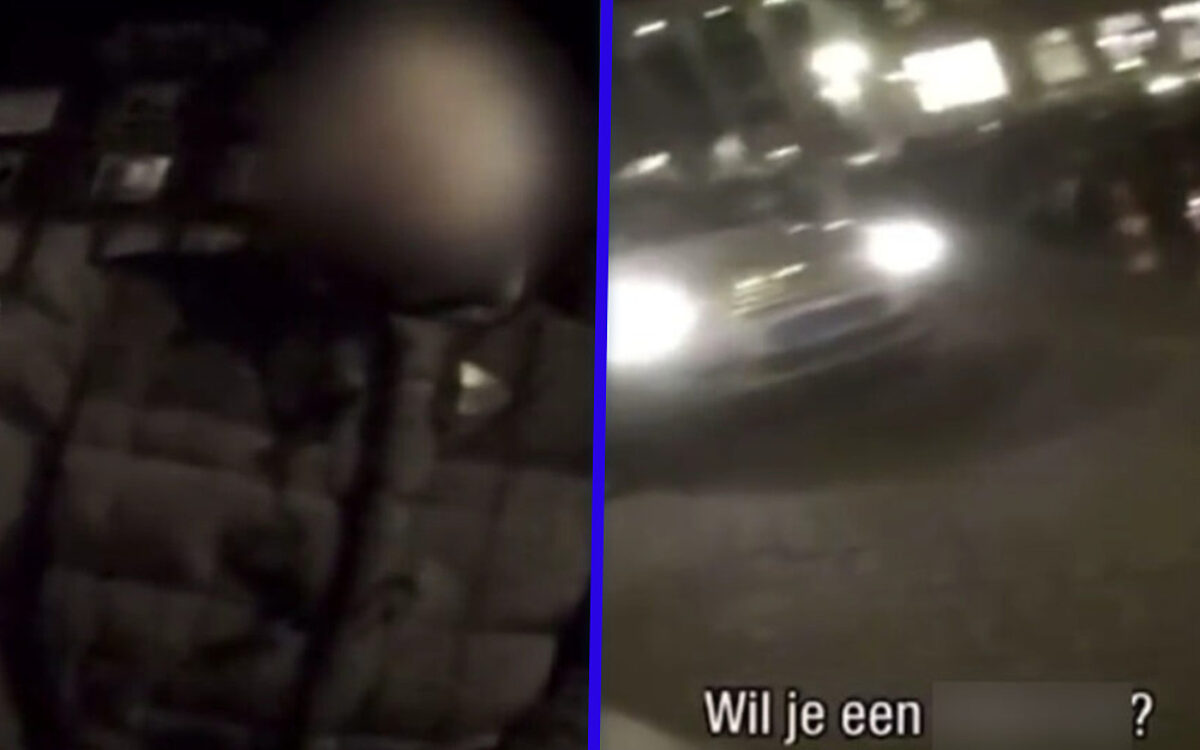Vrouw in Amsterdam filmt confrontatie met man die haar kort rokje als uitnodiging ziet