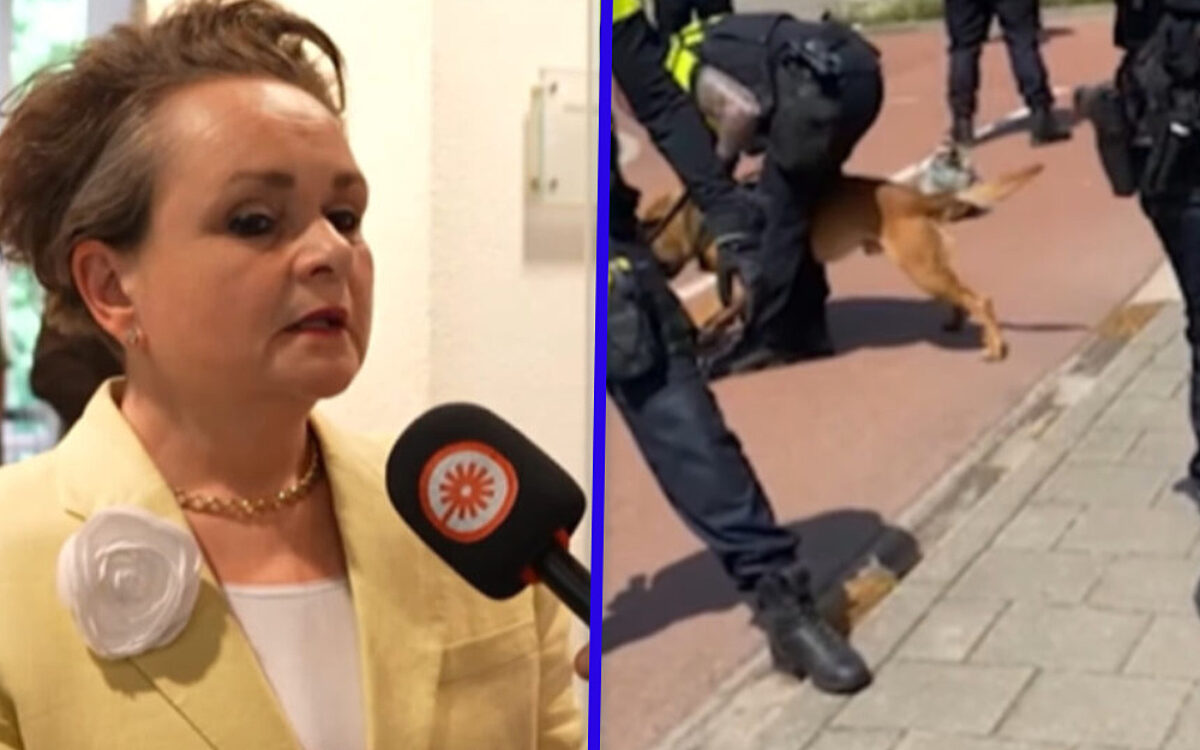 Radboud-studente verminkt door politiehond tijdens protest, video veroorzaakt schokgolf