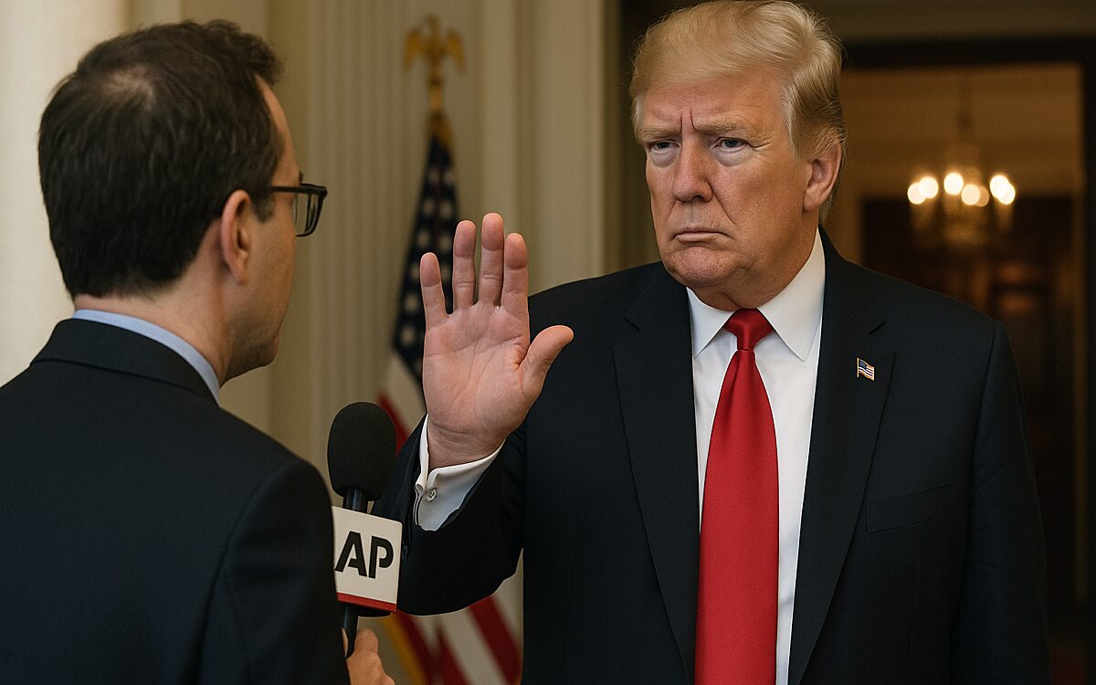 Hof van beroep staat Trump toe om AP uit Witte Huis te weren