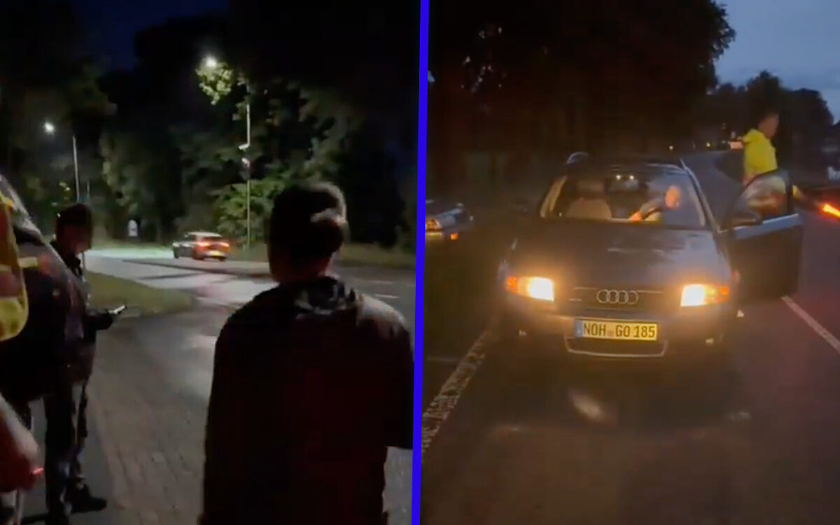 Gefrustreerde burgers voeren eigen grenscontrole uit bij AZC Ter Apel