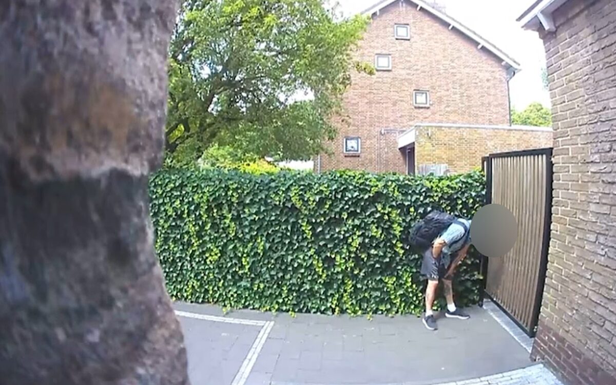 Smeerpijp betrapt door deurbelcamera in de buurt van basisschool Rotterdam