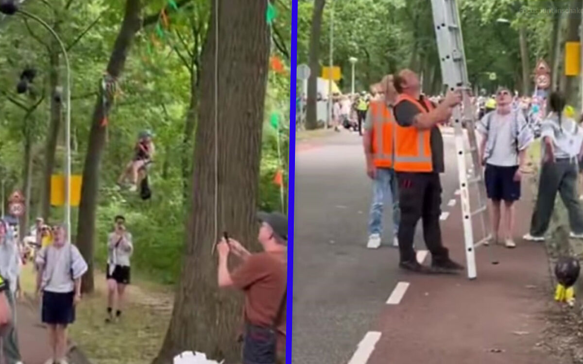 Wandelaars Vierdaagse geconfronteerd met explosieven in bomen