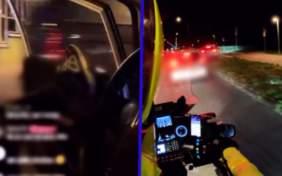 Livestreamende wegmisbruikers gearresteerd na dodemansrit in auto