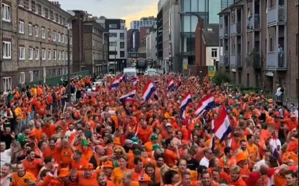 Ook de Oranje-supporters wonnen in Dublin!