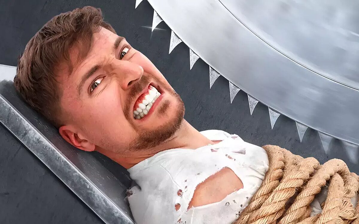Mr Beast bouwt spectaculair parcours met valkuilen