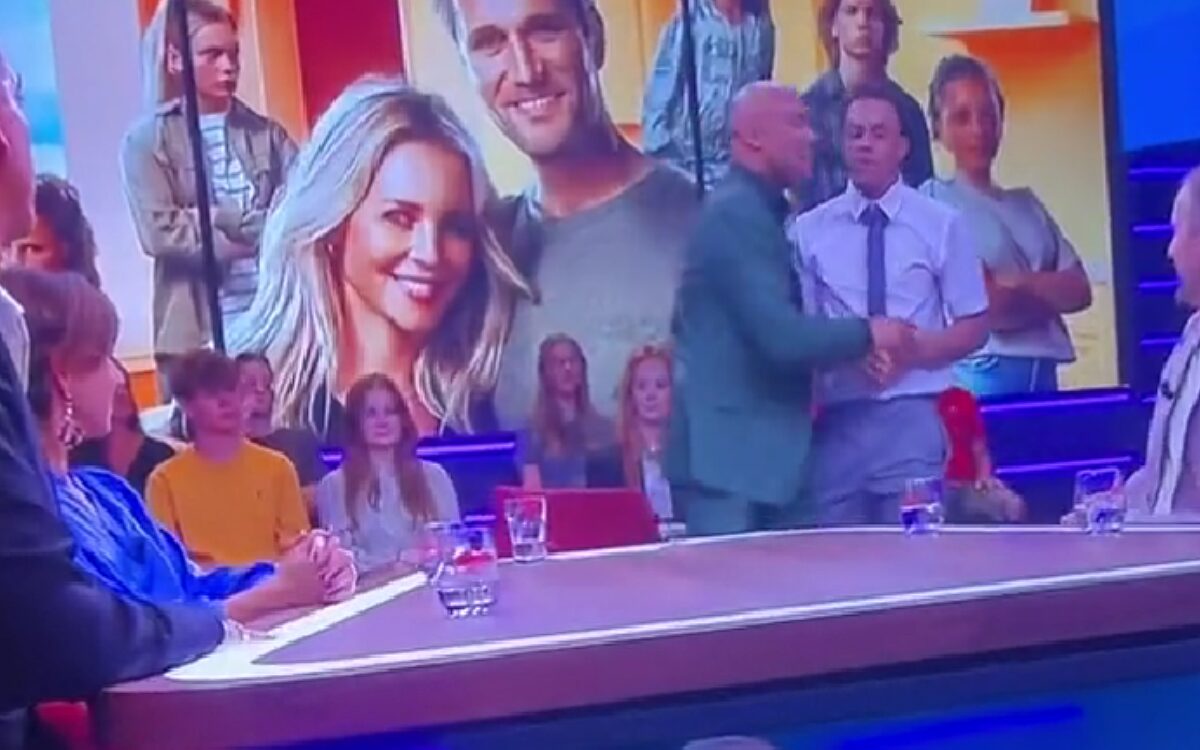 Video: Humberto Tan zet eigenhandig student uit de studio