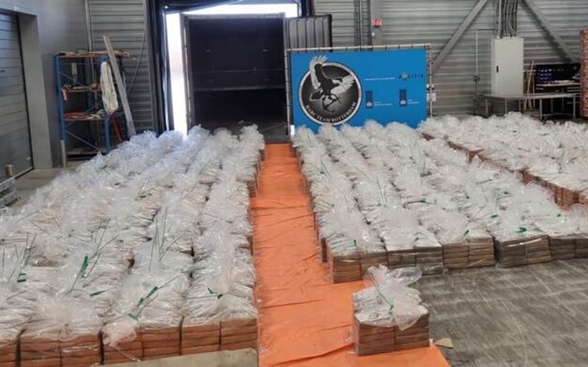Douane neemt grootste drugsvangst tot nu toe in beslag: 600 miljoen