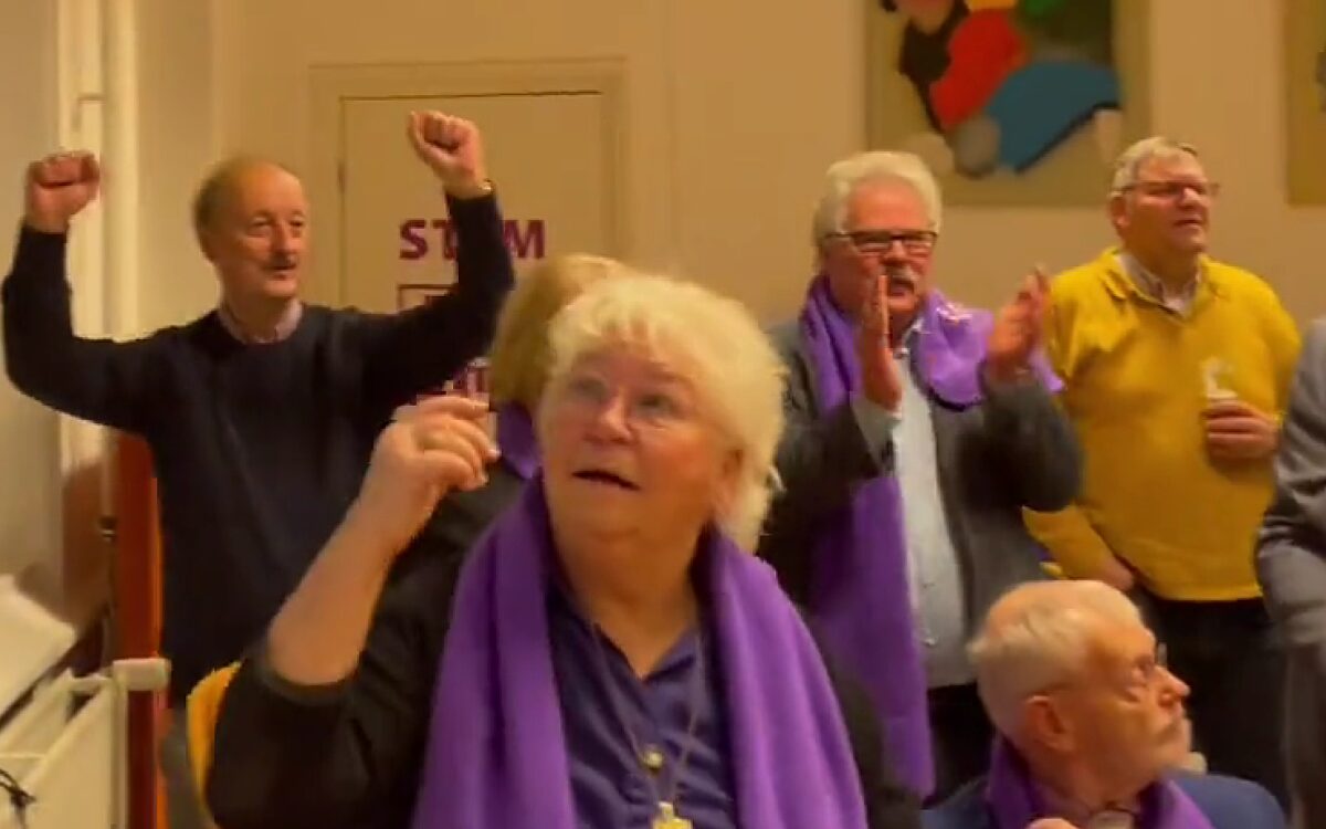 Video: Feestende ouderen bij 50PLUS, alleen wat blijkt: toch geen zetel