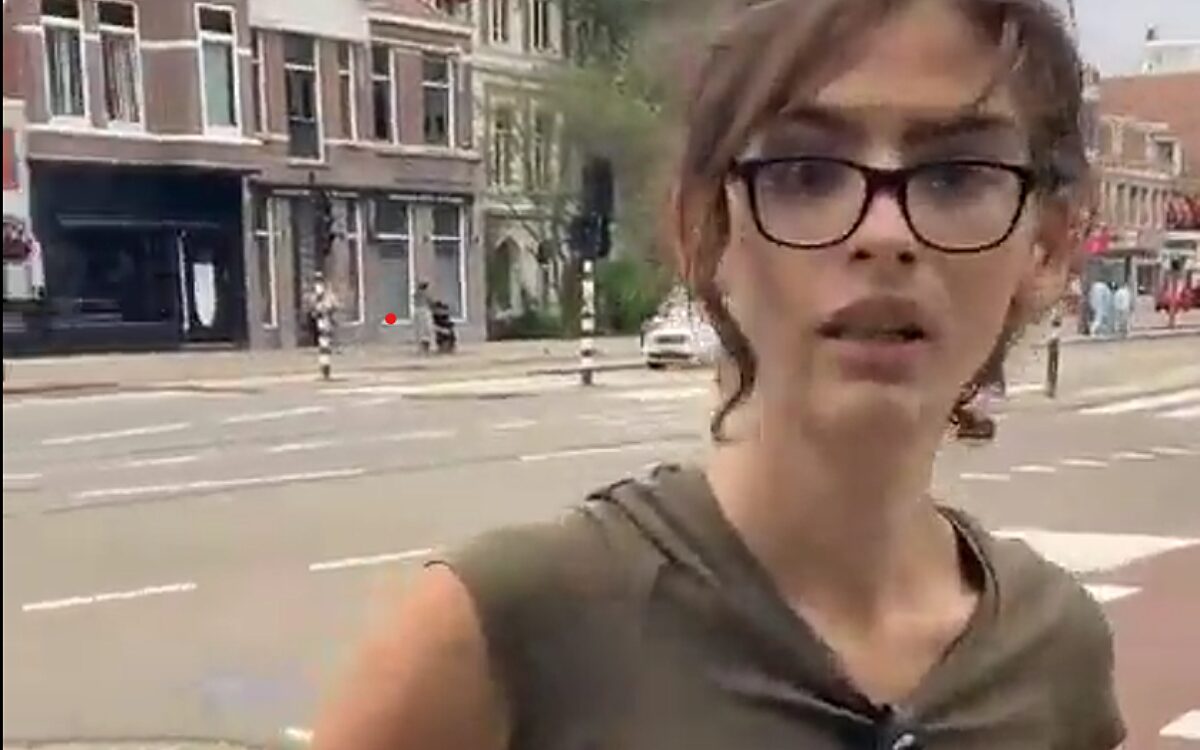 Video – Extinction Rebellion-activisten bekogeld met eieren
