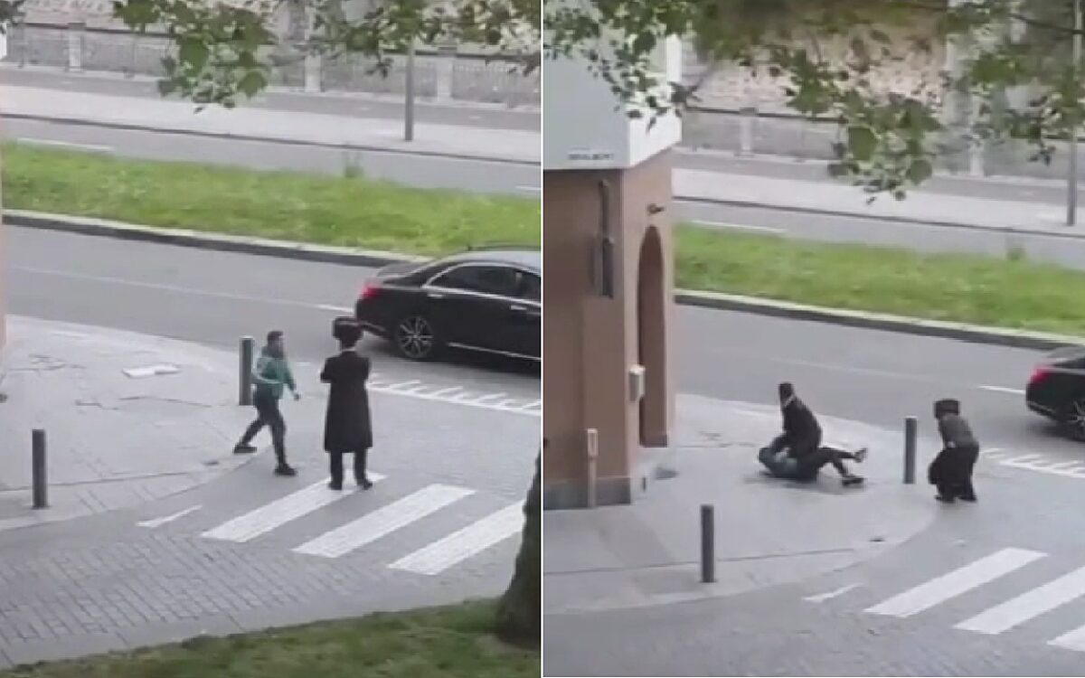 Jongen wil Joodse man in Antwerpen slaan, maar leert vliegensvlug een lesje