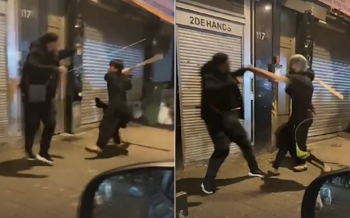 Video: Heftige vechtpartij in Antwerpen na ruzie over parkeerplaats