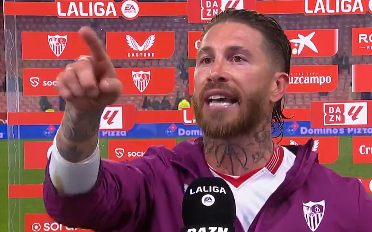 Sergio Ramos verliest zelfbeheersing na nederlaag: ‘Hou je mond!’