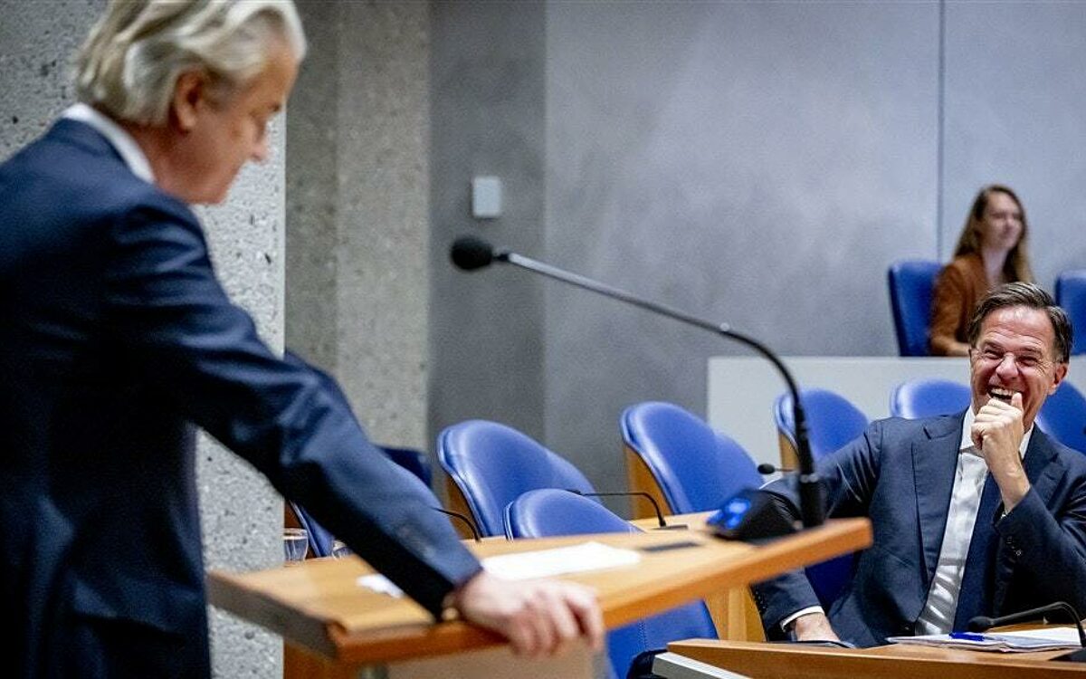 VIDEO - Zeldzaam complimenteuze Wilders neemt afscheid van premier Mark Rutte