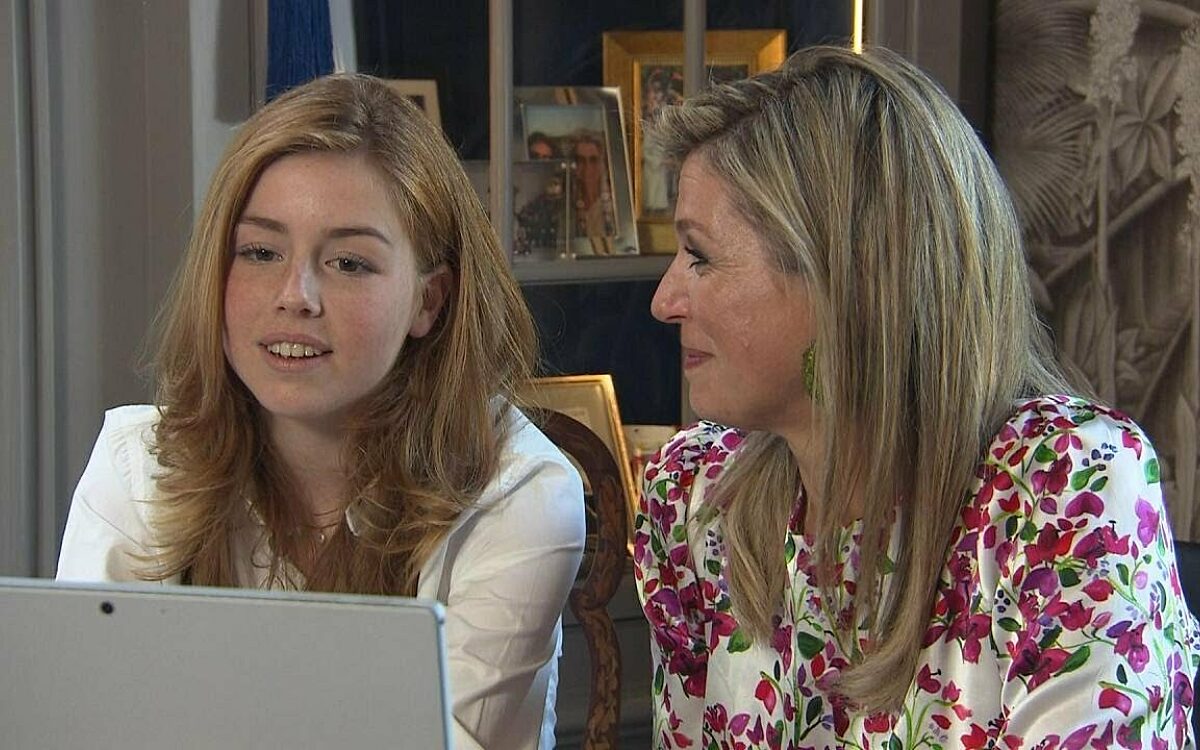 ‘Máxima boos op Alexia om kauwgom-foto’