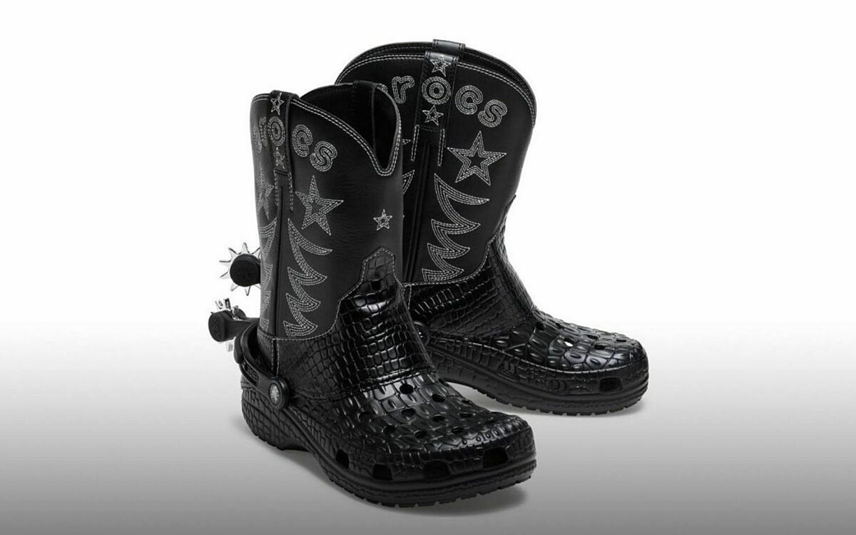 Crocs komt met cowboylaarzen