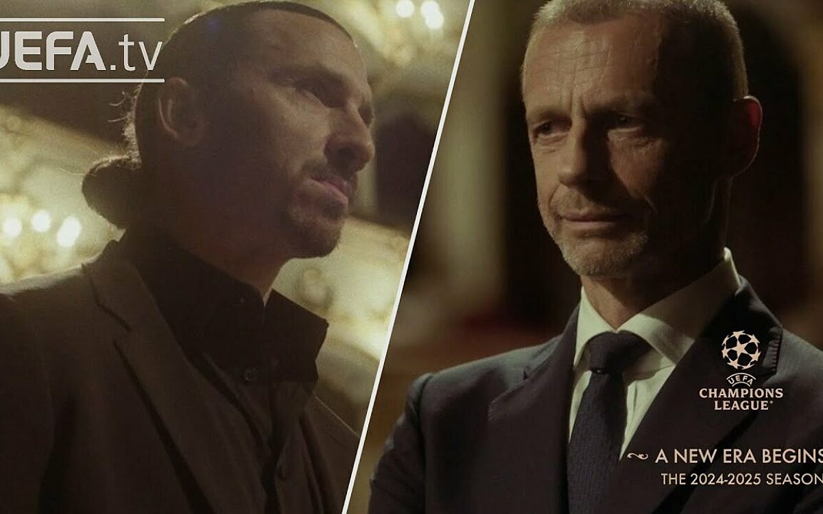 Meer teams, meer chaos. Zlatan en Figo leggen nieuwe UEFA-opzet uit in komische video