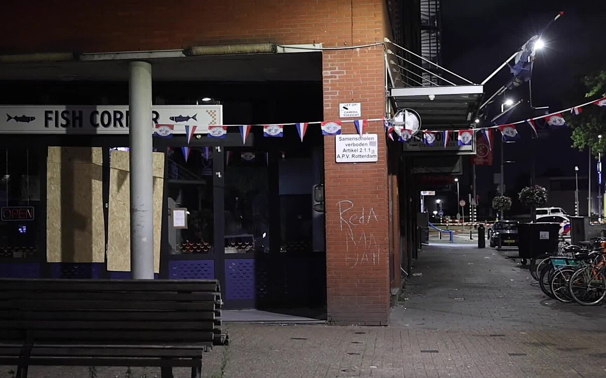 Opnieuw een explosie aan de Rotterdamse Wolphaertsbocht