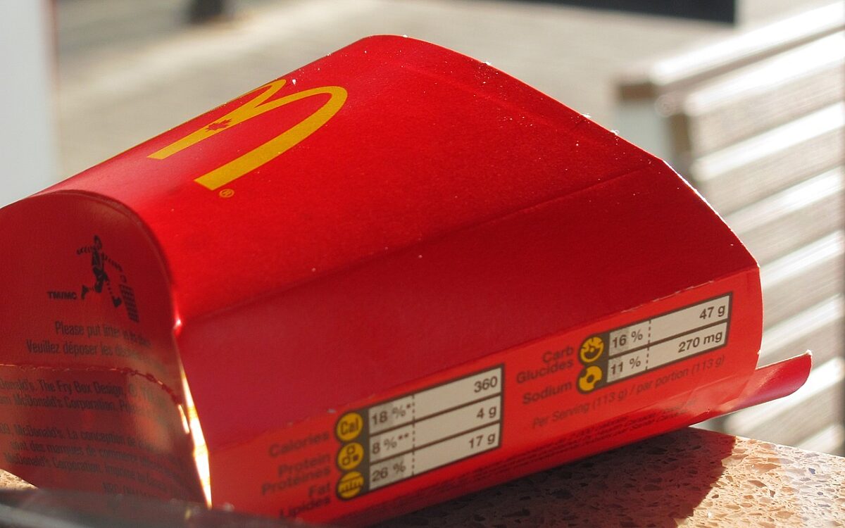 McDonald's loog over de ingrediënten van hun frietjes