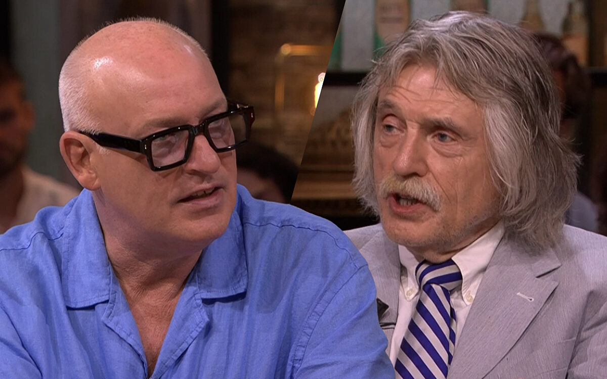 Johan Derksen en René van der Gijp in discussie over toekomst Matthijs van Nieuwkerk